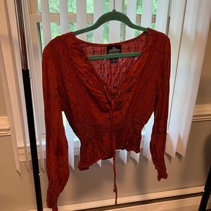 western long sleeve top